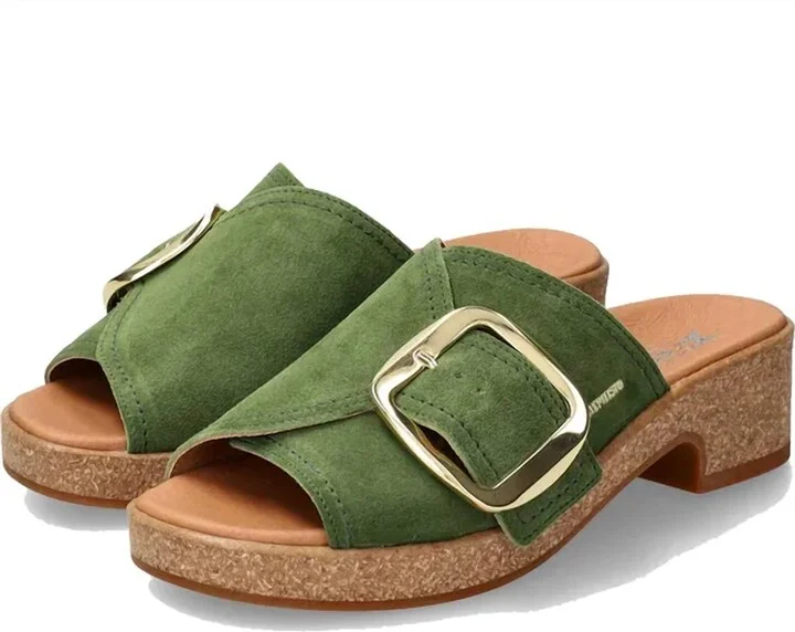 Women's Foline Velspor Sandal In Olive