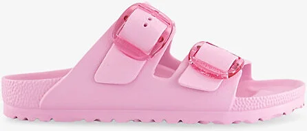 Womens Fondant Pink Eva Arizona Big Buckle Rubber Sandals Eur 40 / 7 Uk Women