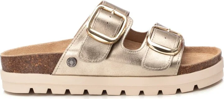Women's Footbed Jute Wrapped Platform Sandals By Xti