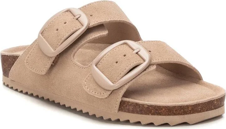 Women's Footbed Sandals with two buckles Refresh By Xti - Image 2
