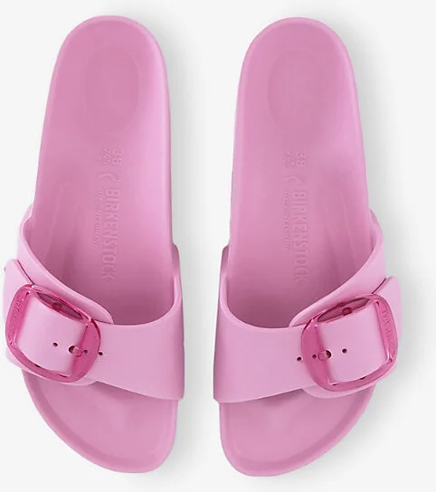 Womens Foundant Pink Eva Madrid Big Buckle Eva Sandals Eur 38/5 Uk Women - Image 2