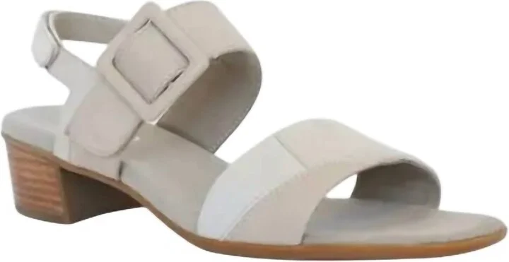 Women's Frances Slingback Sandal In Mid Taupe Combo