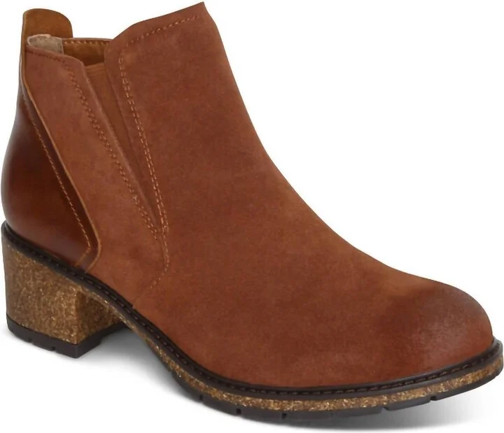 Women's Frankie Boot In Caramel Cafe