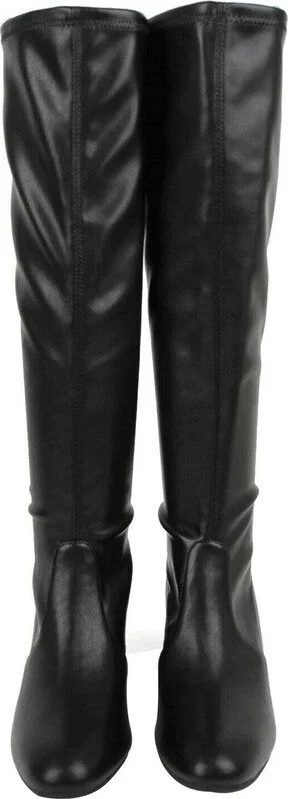 Women's Frannie Black Nappa Leather Knee-High Boot (36 / 5.5 B) - Image 11