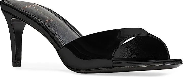 Women's Freddie 65 Patent Mules - Black - Size 6 - Image 3