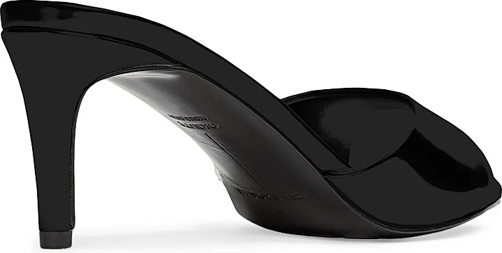Women's Freddie 65 Patent Mules - Black - Size 6 - Image 4