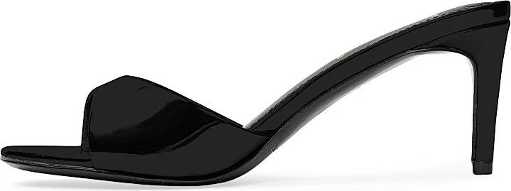 Women's Freddie 65 Patent Mules - Black - Size 6 - Image 5