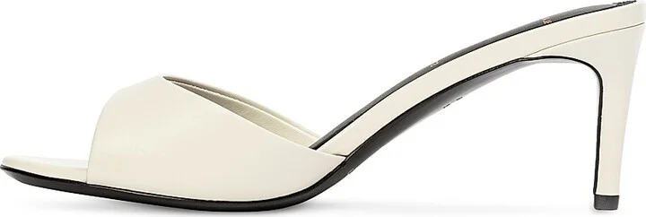 Women's Freddie 65MM Leather Mules - Coconut Nappa - Size 10 - Image 5