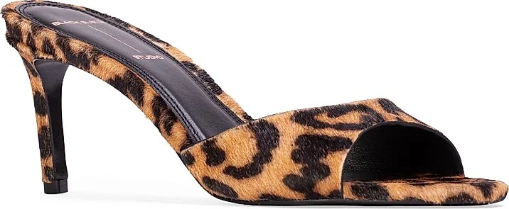 Women's Freddie 65MM Leopard Sandals - Leopard Ponyhair - Size 6 - Image 2