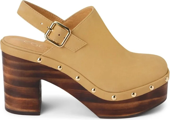 Women's Freedom Heeled Clog In Natural