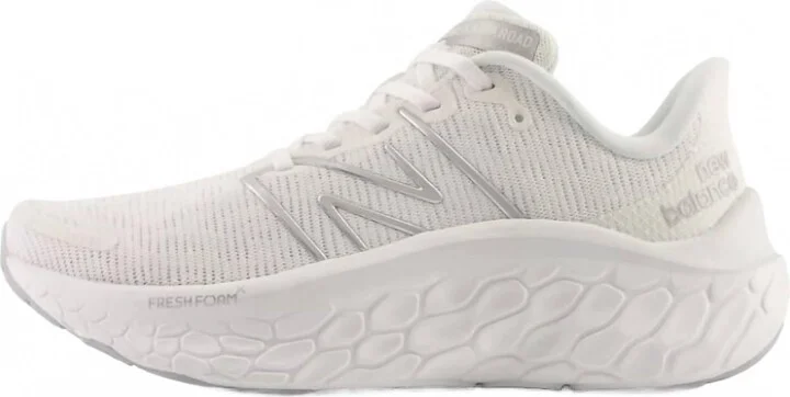 Women's Fresh Foam X Kaiha Road V1 Running Shoes Wide In White / Quartz Grey