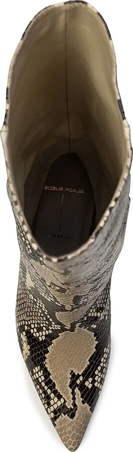 Women's Friday 80MM Snake Boots - Peyote Snake Leather - Size 5.5 - Image 6
