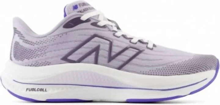 Women's Fuel Cell Walker Shoes In Grey Violet