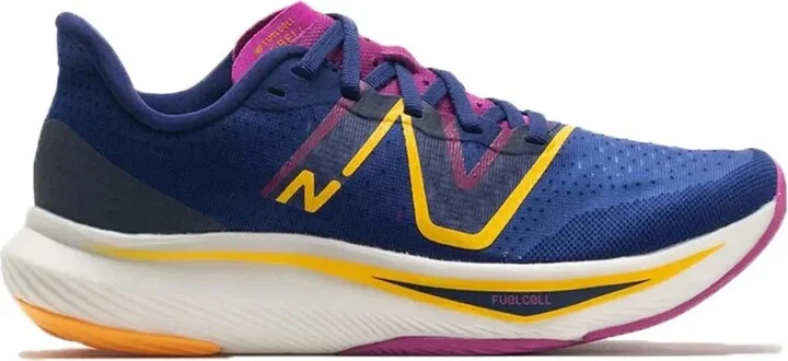 Women's Fuelcell Rebel V3 Running Shoes In Blue/magenta Pop