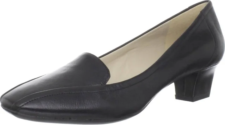 Women's Fuller Pump In Black Leather