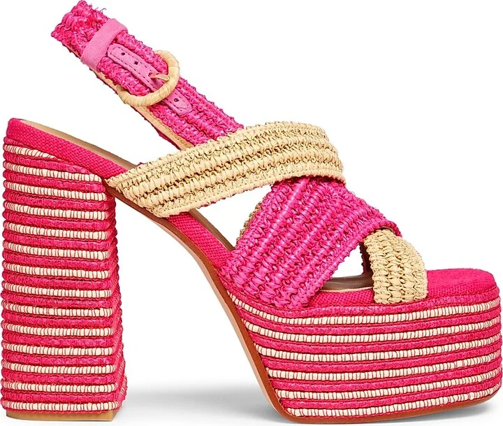 Pink Raffia