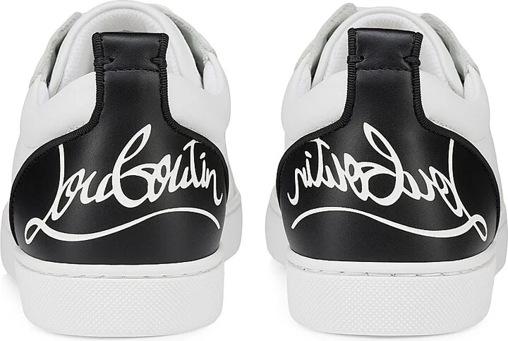 Women's Fun Louise Junior Leather Sneakers - Black - Size 5.5 - Image 3