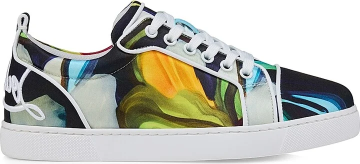 Women's Fun Louise Junior Satin Low-Top Sneakers - Multicolored - Size 5