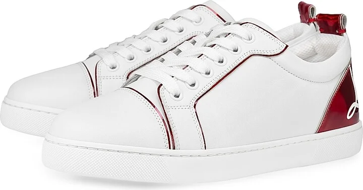 Women's Fun Louise Junior Sneakers - White - Size 5.5 - Image 2