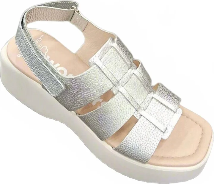 Women's Funky Platform Wedge Sandal In Max Plata