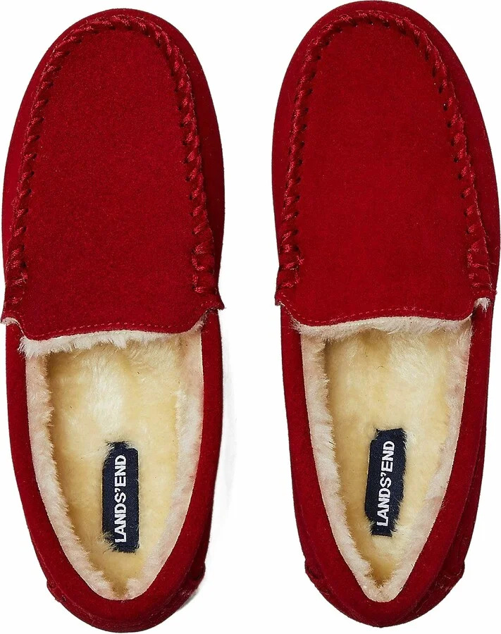 Rich Red Suede