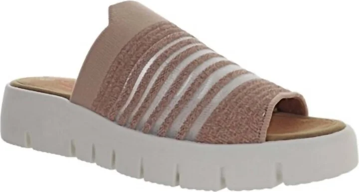 Women's Fx Iris Platform Sandals In Blush Rosegold