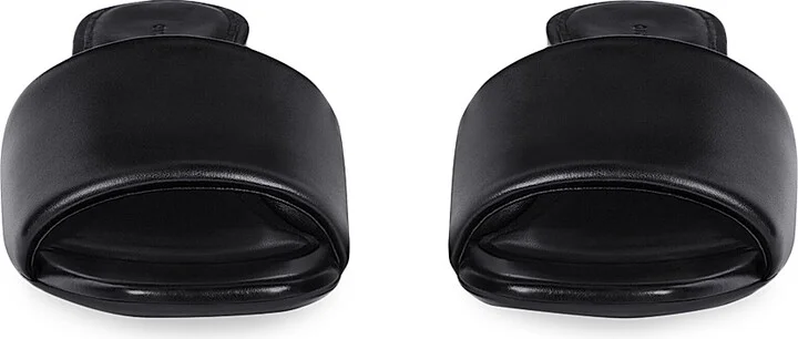 Women's G Cube Mules in Leather - Black - Size 6 - Image 4