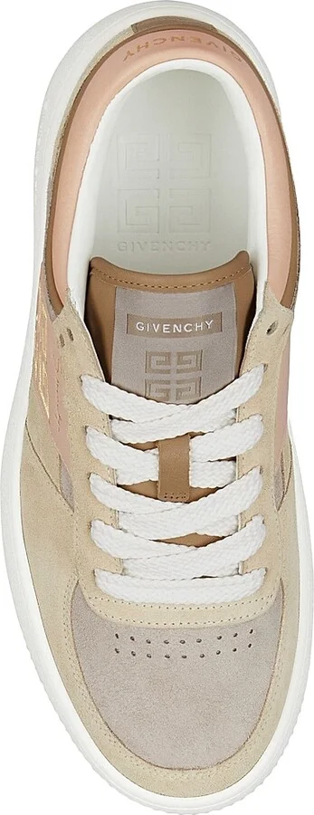 Women's G Move Sneakers in Mixed Leather - Beige - Size 6 - Image 5
