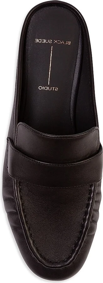 Women's Gabby Backless Leather Loafers - Coconut Leather - Size 5 - Image 8