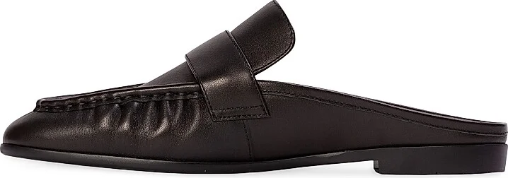 Women's Gabby Backless Leather Loafers - Coconut Leather - Size 5 - Image 9