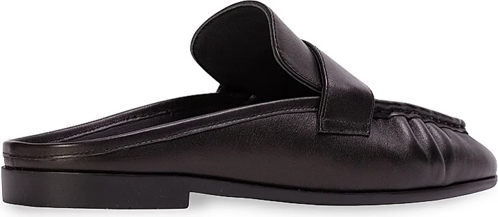 Women's Gabby Backless Leather Loafers - Coconut Leather - Size 5 - Image 10