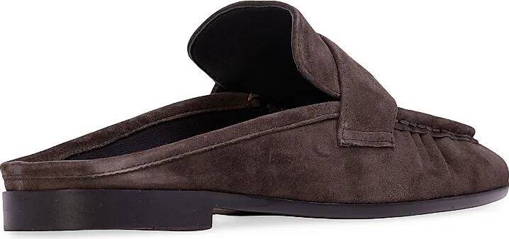 Women's Gabby Mule Loafers - Hot Fudge Suede - Size 5 - Image 4