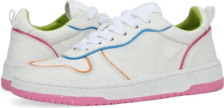 Women's Gadol Style 1 Sneaker In Pink/blue/yellow