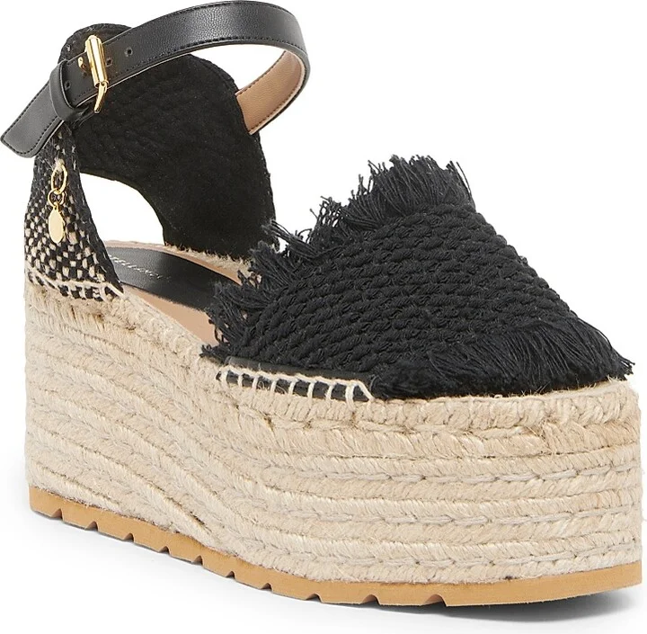 Women's Gaia 80MM Jacquard Espadrilles - Black - Size 8 - Image 2