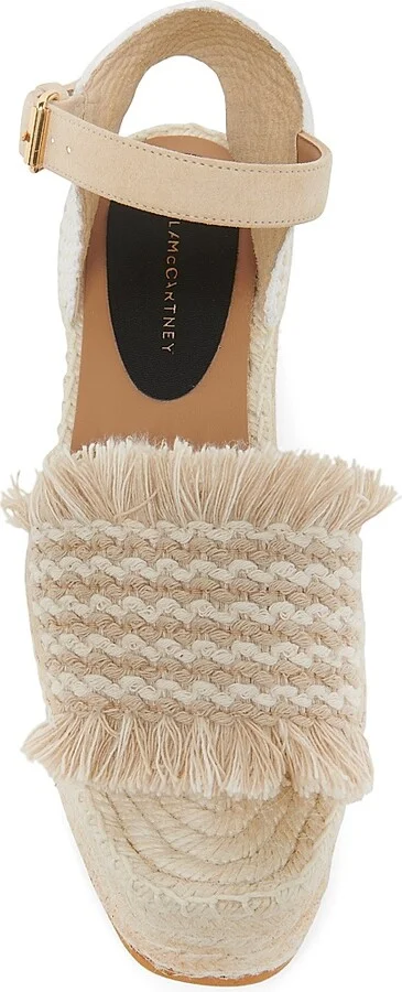 Women's Gaia 80MM Jacquard Espadrilles - Black - Size 8 - Image 8