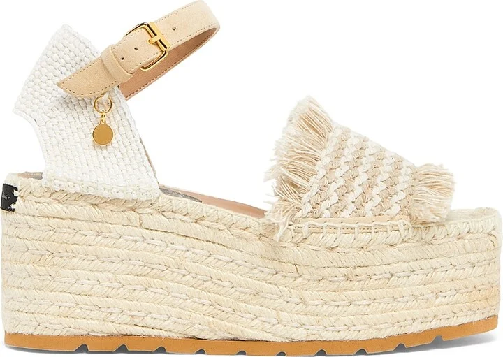 Women's Gaia 80MM Jacquard Espadrilles - Black - Size 8 - Image 10
