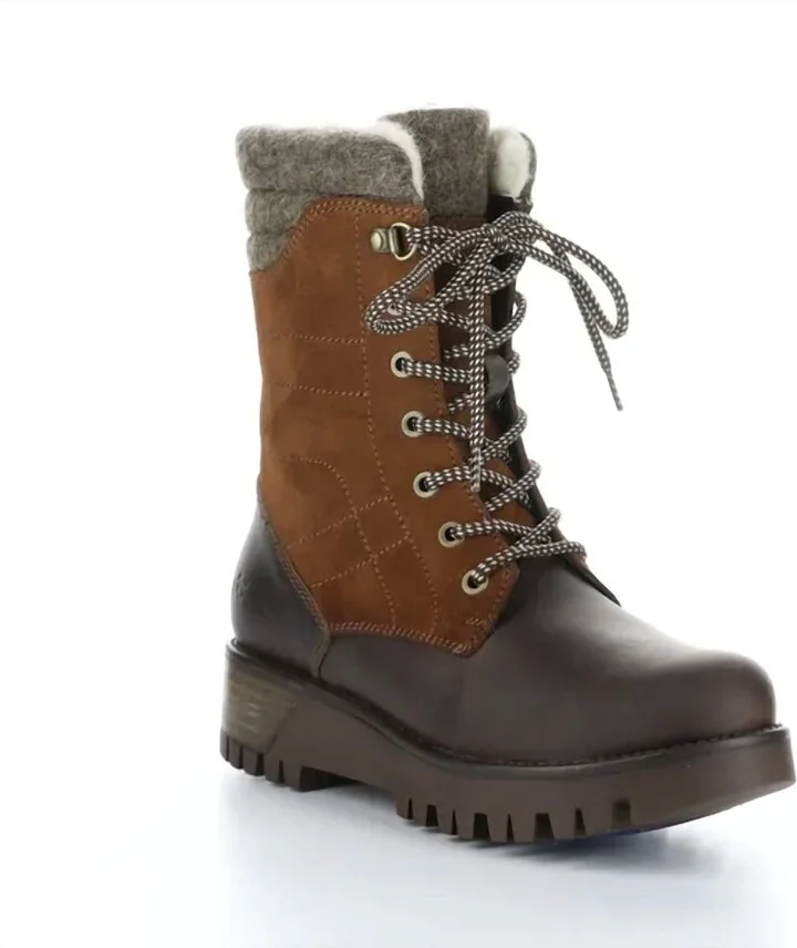 Women's Gala Prima Boot In Dark Brown