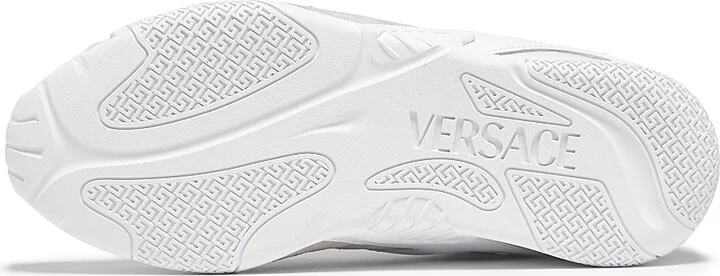 Women's Galaxia Leather & Nylon Low-Top Sneakers - White Concrete - Size 6 - Image 6