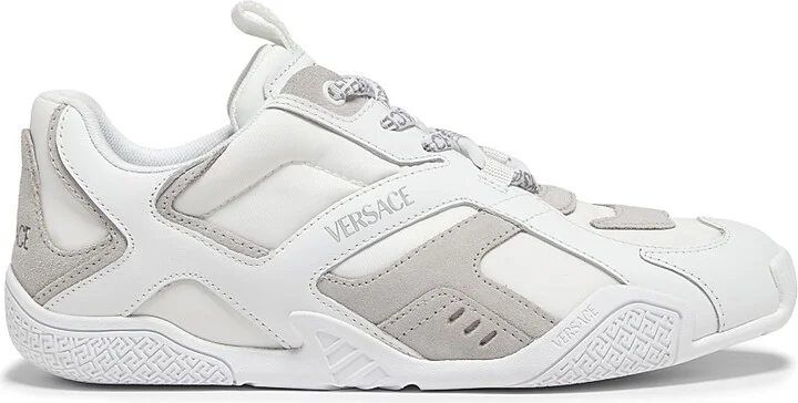 Women's Galaxia Leather & Nylon Low-Top Sneakers - White Concrete - Size 6
