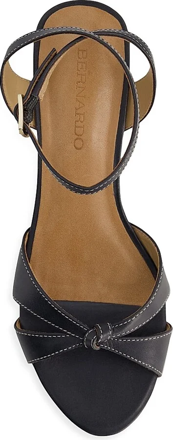 Women's Garcel Demi-Wedge Sandals - Navy - Size 6 - Image 3