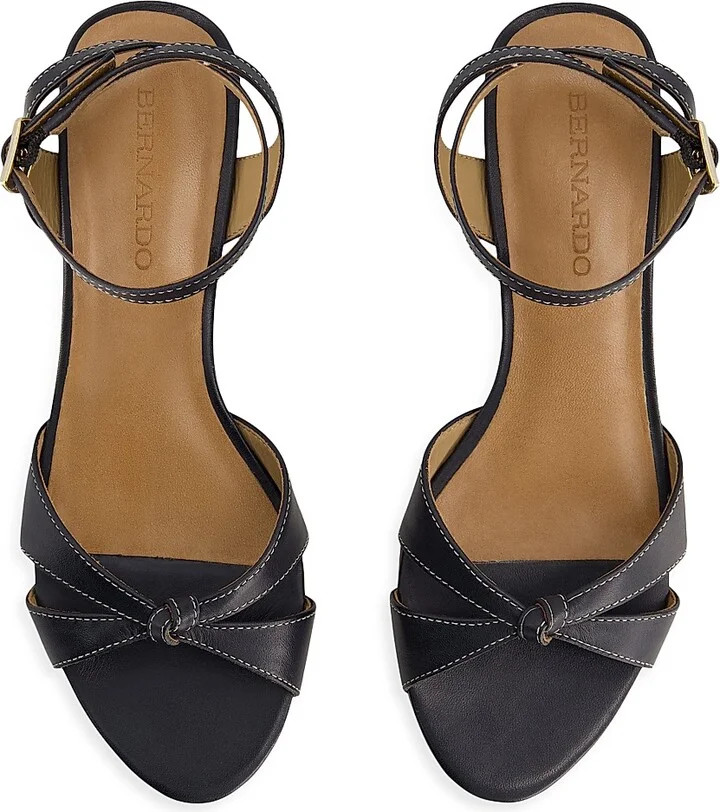 Women's Garcel Demi-Wedge Sandals - Navy - Size 6 - Image 4
