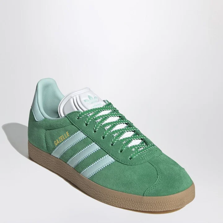 Women's Gazelle Indoor Green/Light Blue Sneakers
