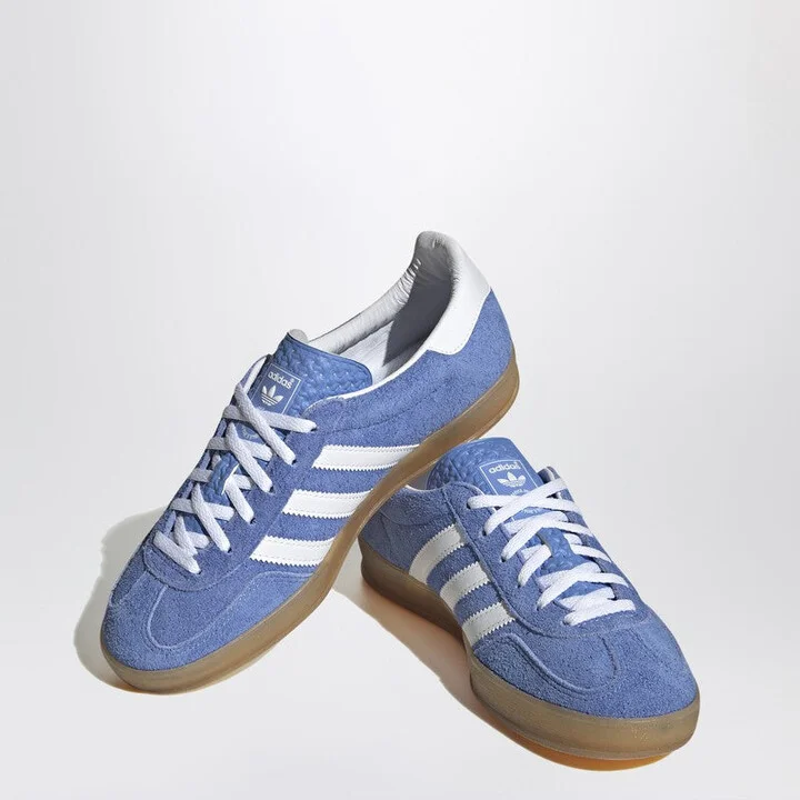 Women's Gazelle Indoor Light Blue Sneakers