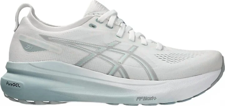 Women's Gel-Kayano 31 Shoes In White/dolphin Grey