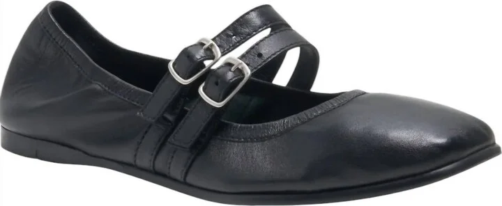 Women's Gemini Ballet Flat Shoes In Black