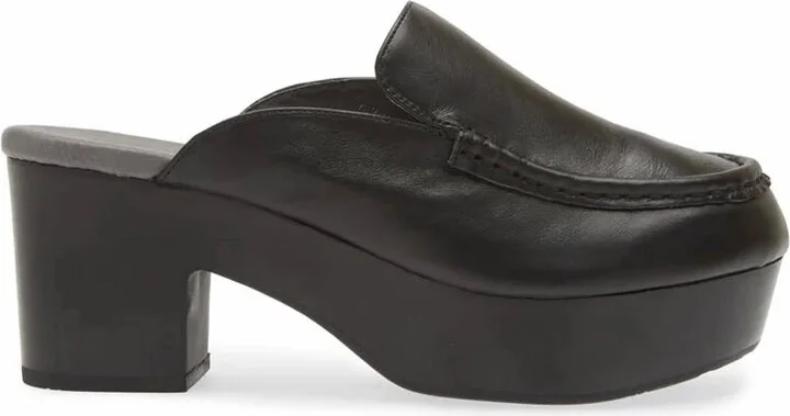 Women's Gemm High Clog Shoes In Black