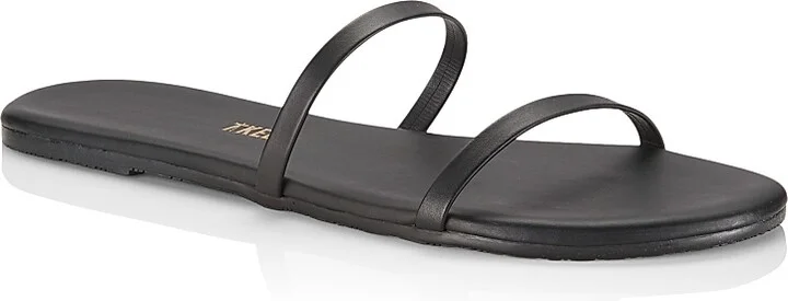 Women's Gemma Leather Sandals - Sable - Size 6 - Image 2