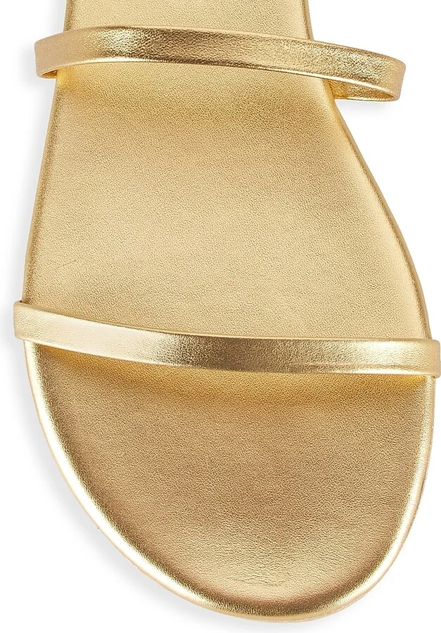 Women's Gemma Leather Sandals - Sable - Size 6 - Image 9