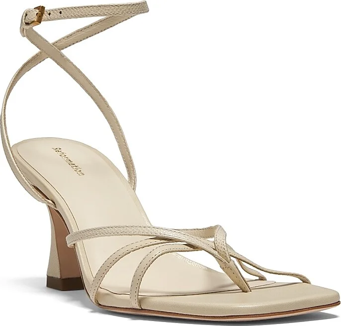Women's Gen Leather Sandals - Almond Snake - Size 7.5 - Image 2