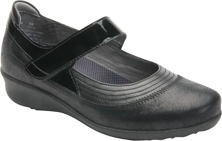 Women's Genoa Maryjane Shoes - Narrow Width In Dusty Black